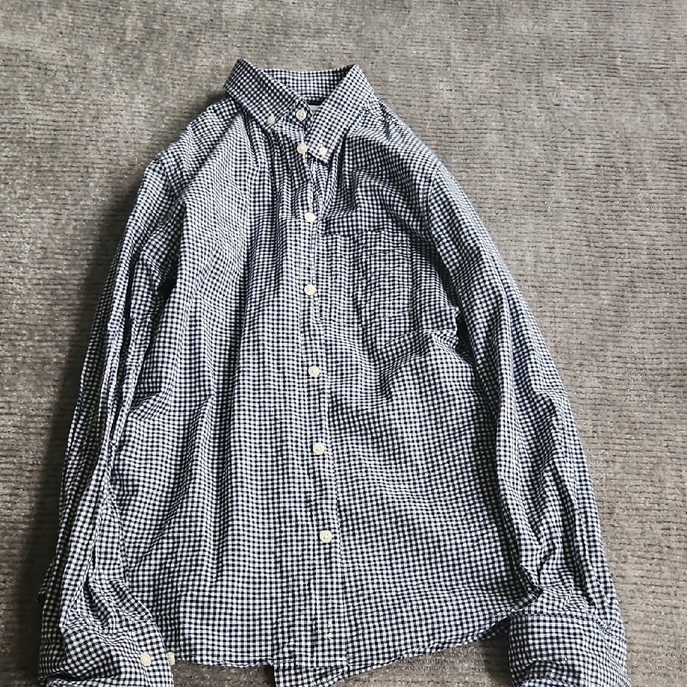 Goodfellow & Co Classic Black and White Checkered Men's Shirt